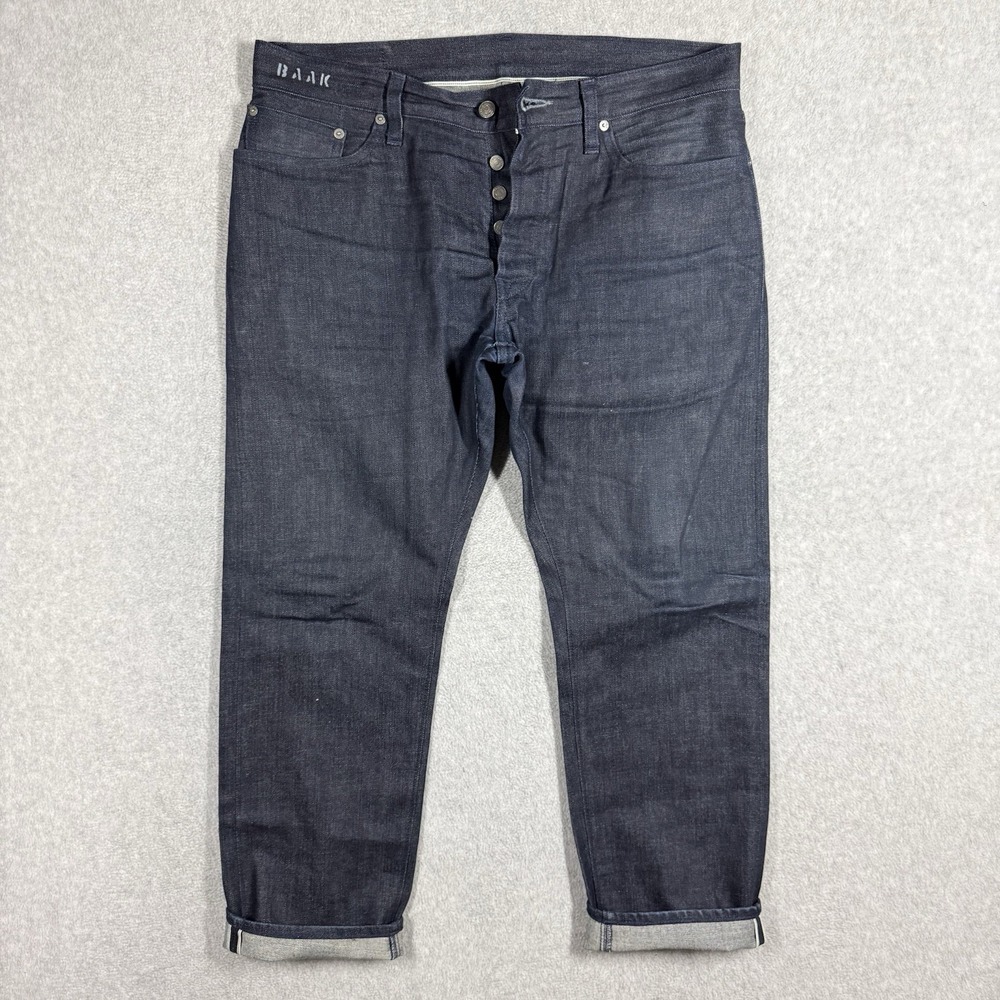 Levi's Lot 1 Tailor Shop Blue 501 Selvedge Jeans Size 36x28 Hand Crafted RARE
